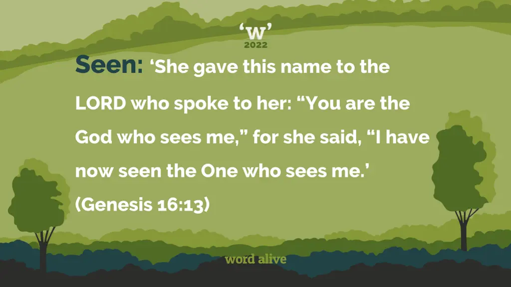 seen she gave this name to the