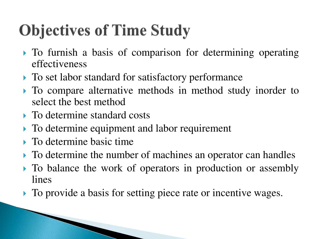 to furnish a basis of comparison for determining