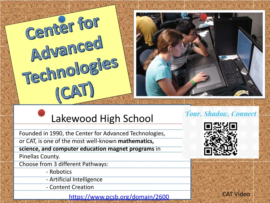 center for advanced technologies cat