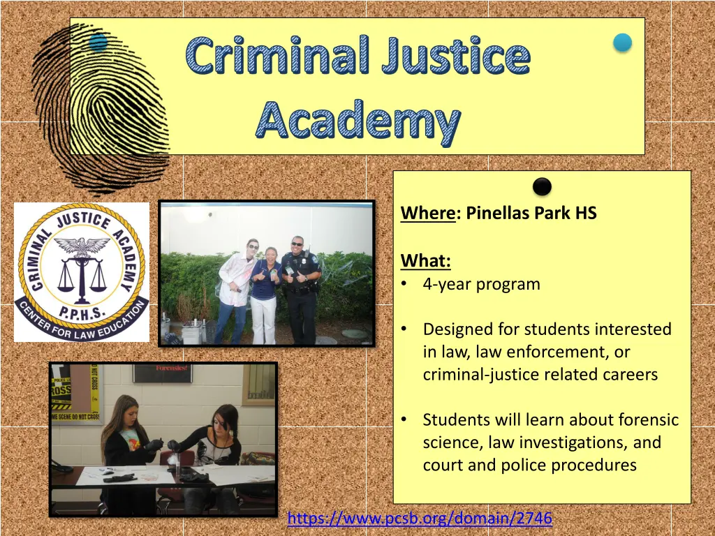 criminal justice academy