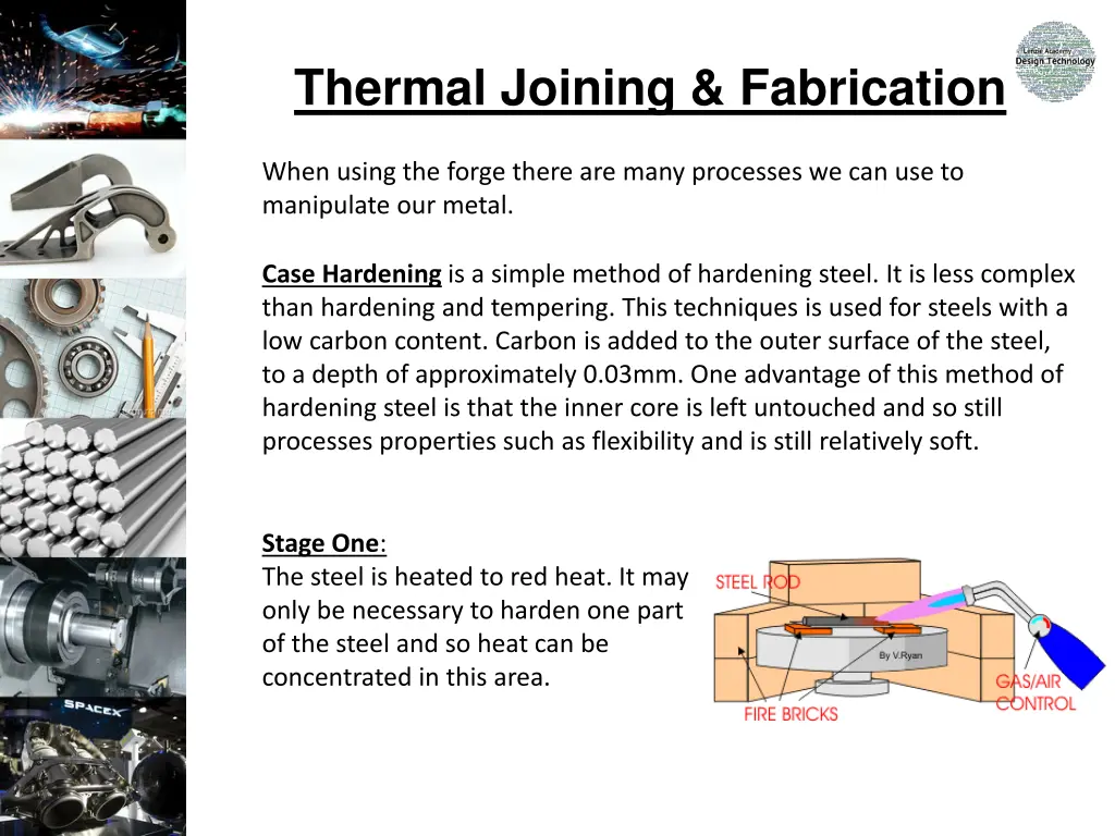 thermal joining fabrication 6