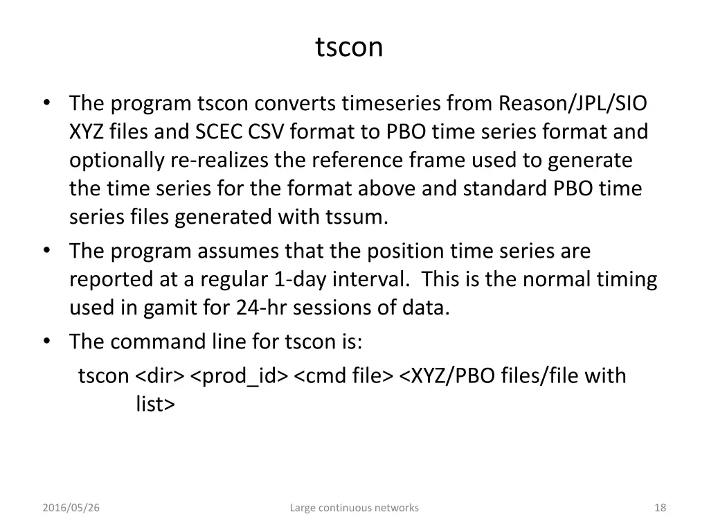 tscon