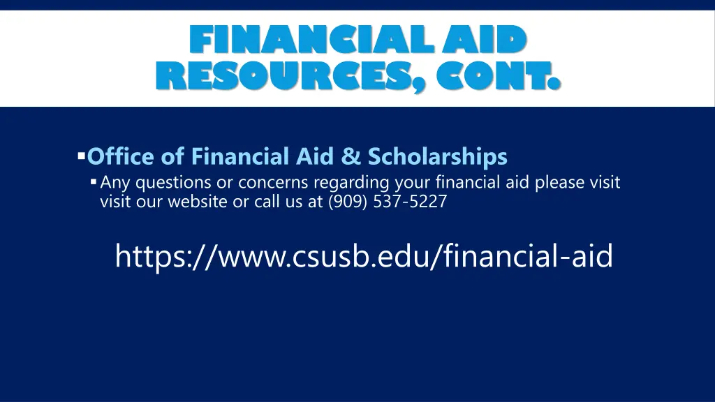 financial aid financial aid resources resources 1