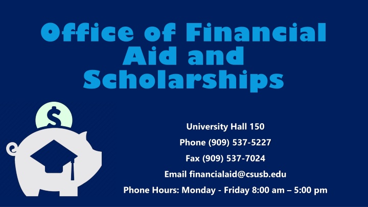 office of financial aid and scholarships