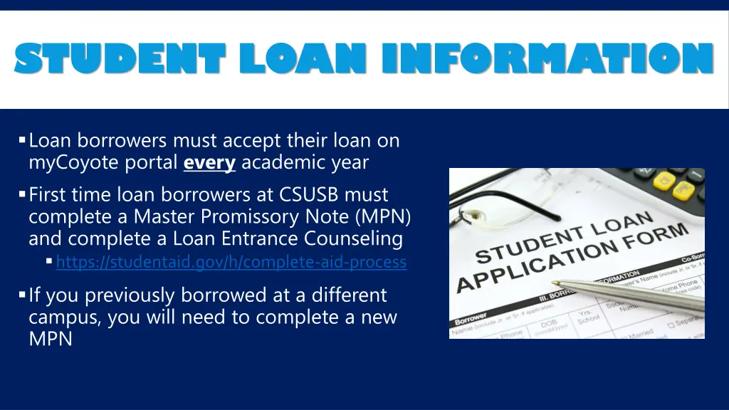 student loan information student loan information