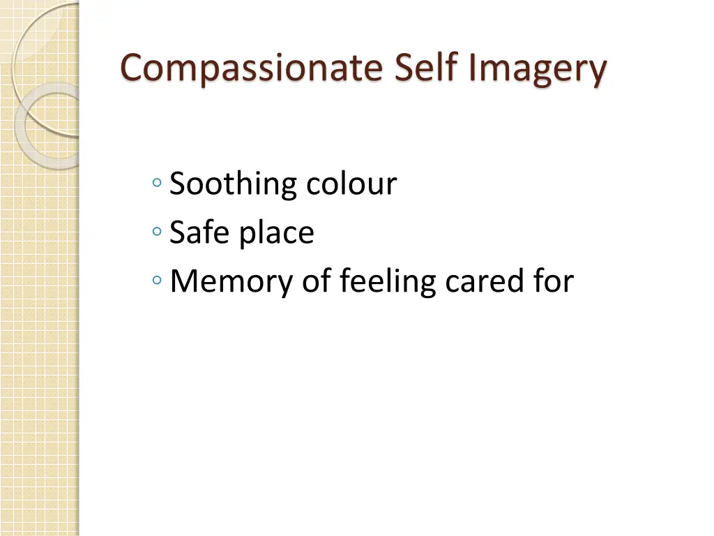 compassionate self imagery