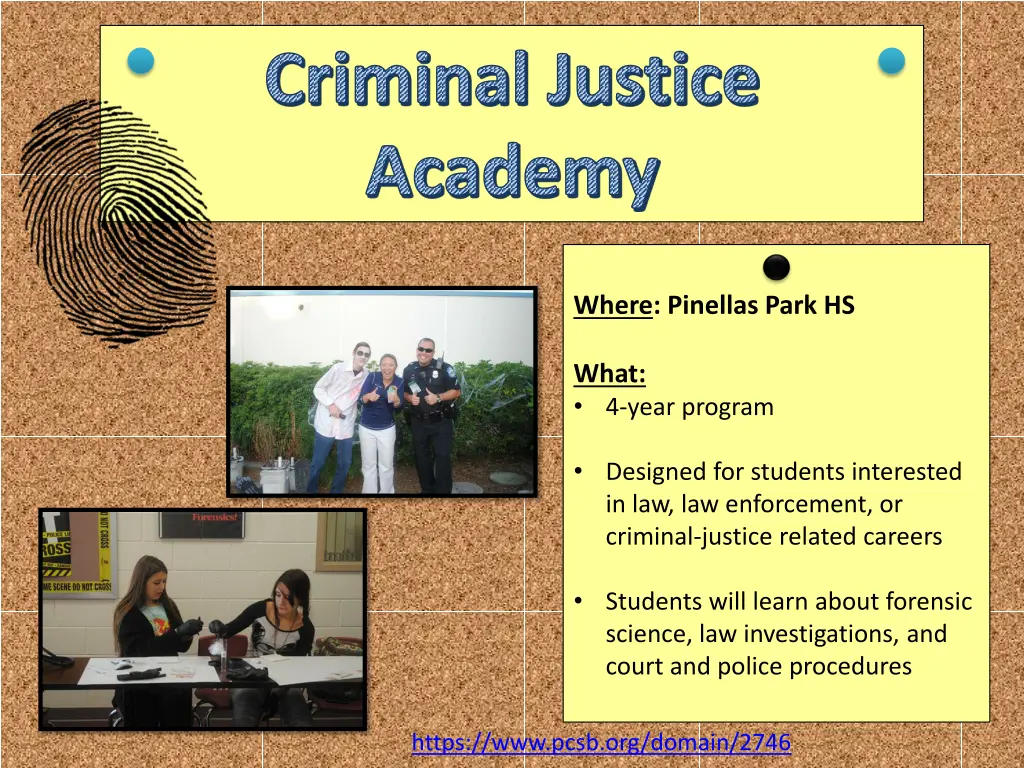 criminal justice academy