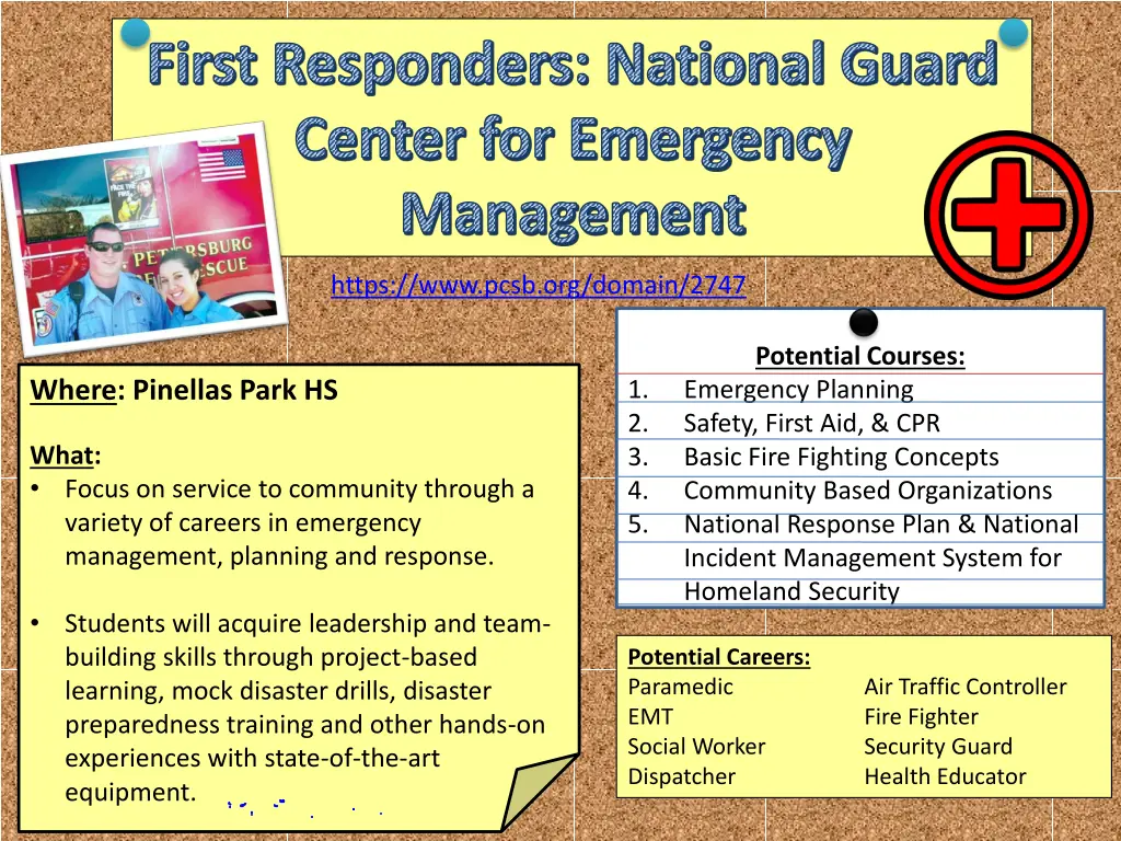 first responders national guard center