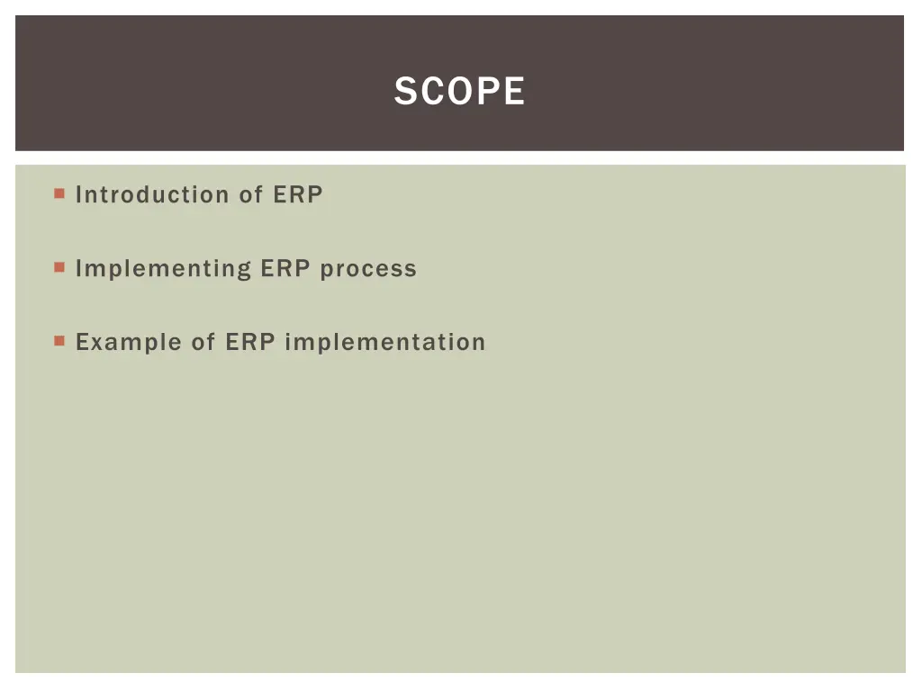 scope