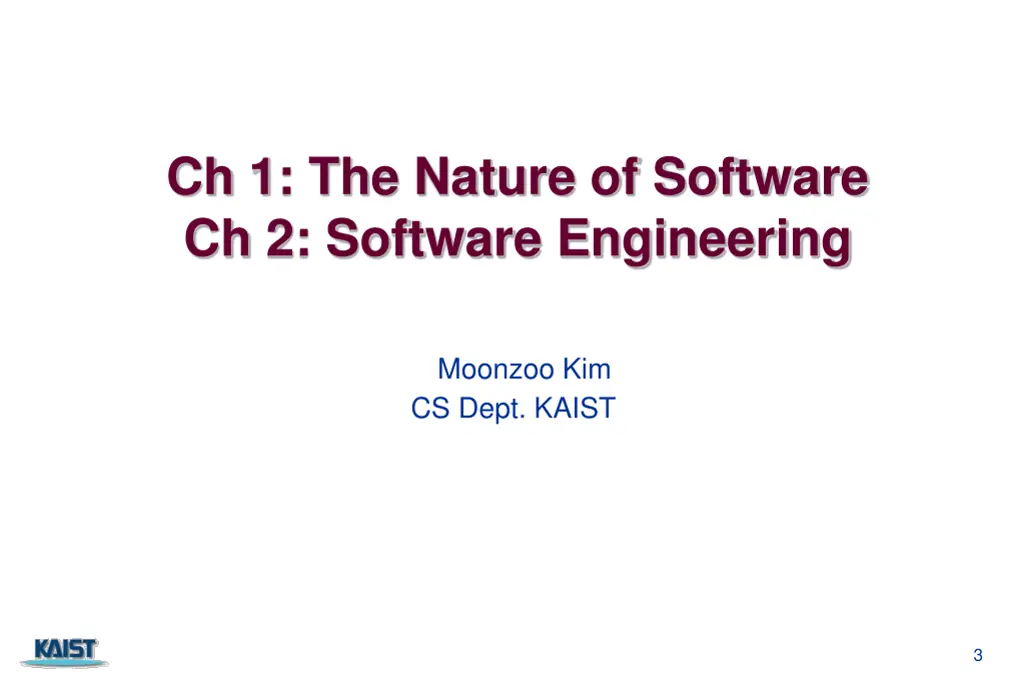 ch 1 the nature of software ch 2 software