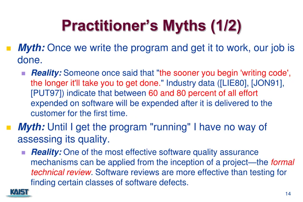 practitioner s myths 1 2