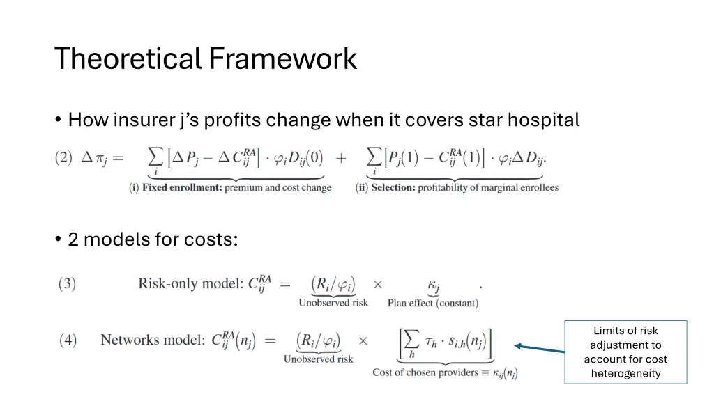 theoretical framework