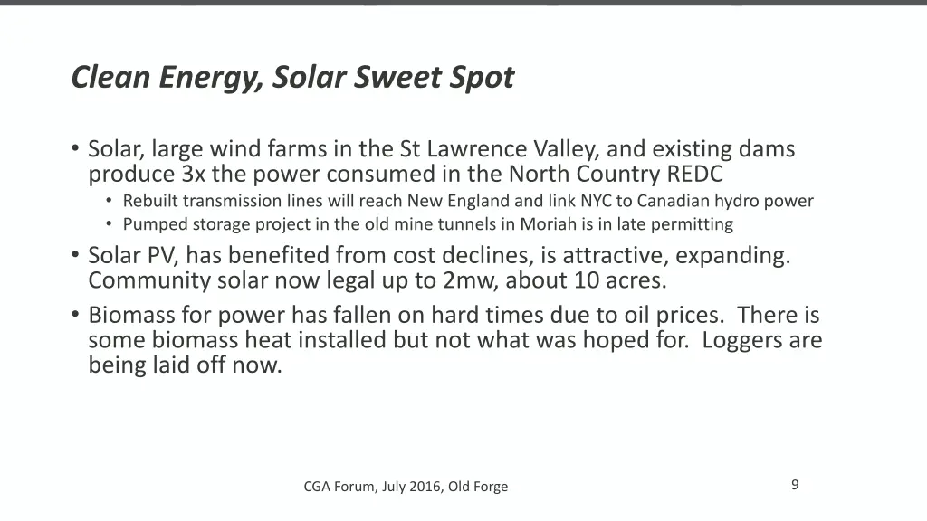 clean energy solar sweet spot