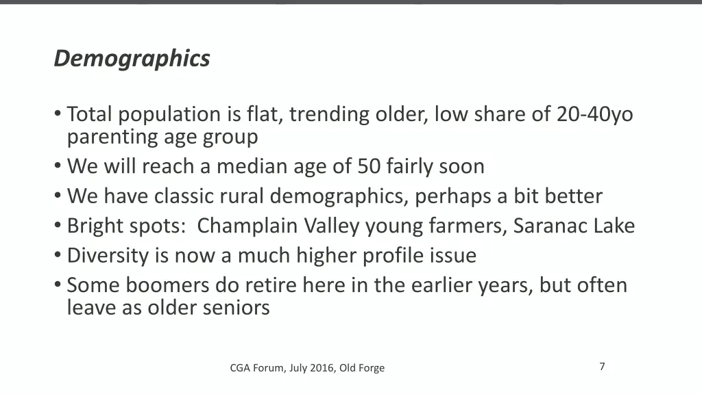 demographics