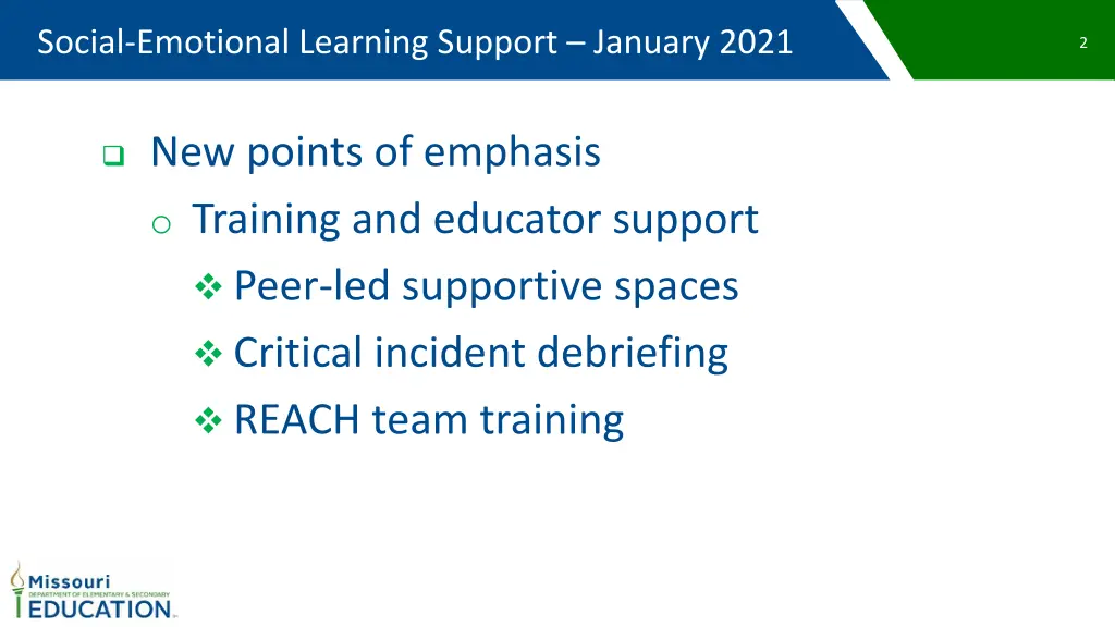 social emotional learning support january 2021 1