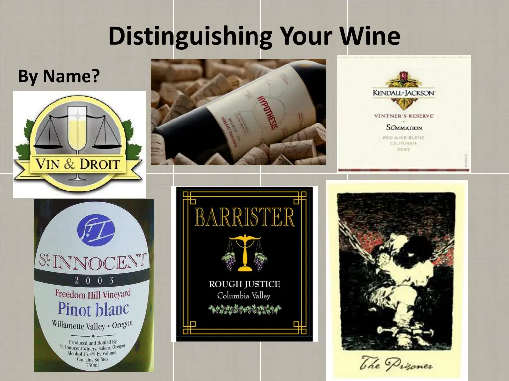 distinguishing your wine 1