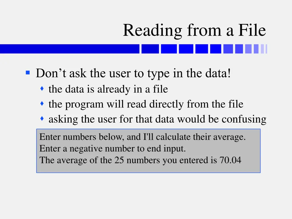 reading from a file 1