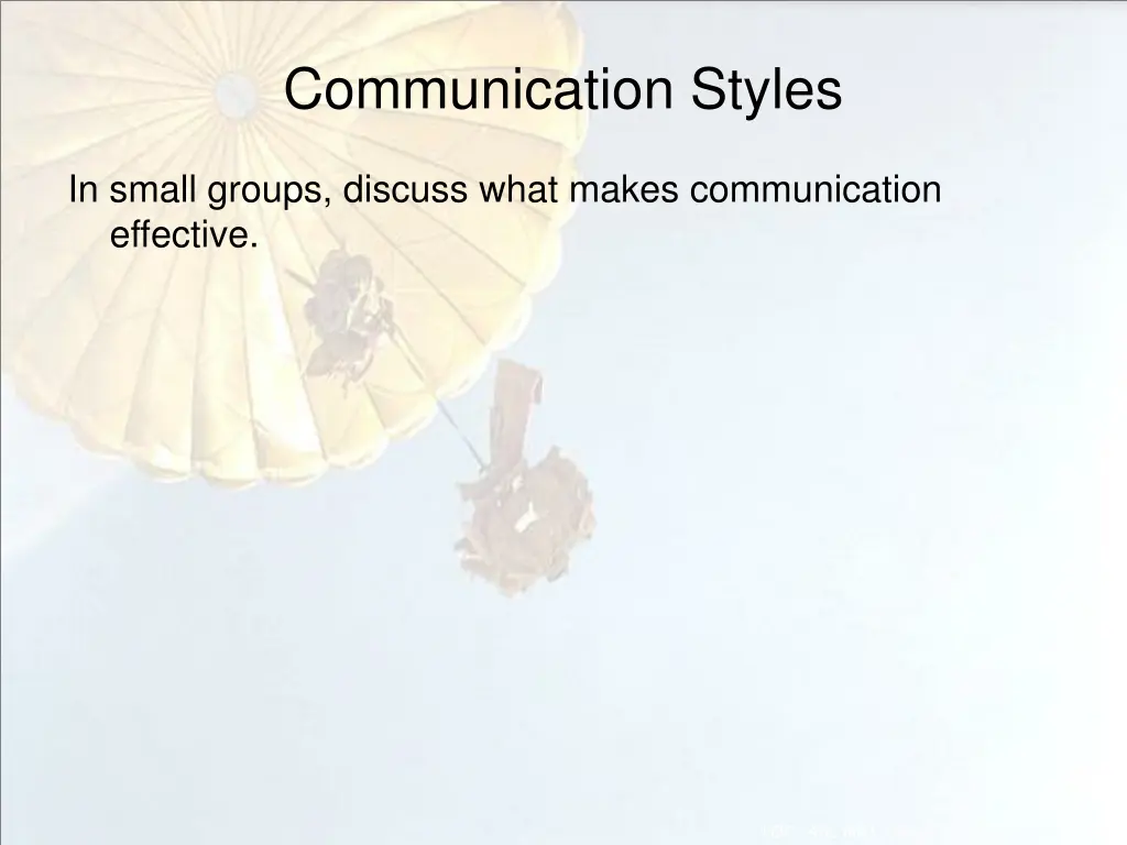 communication styles