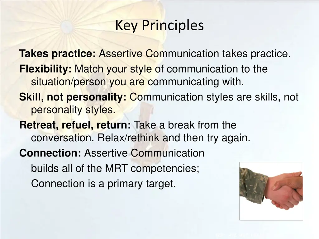 key principles