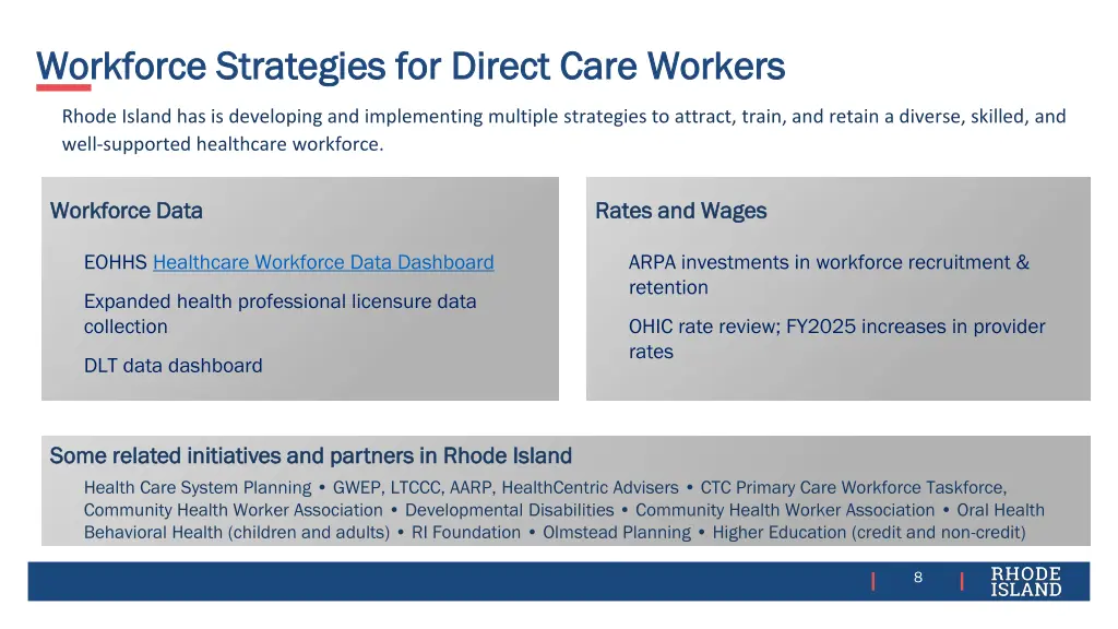 workforce strategies for direct care workers 1