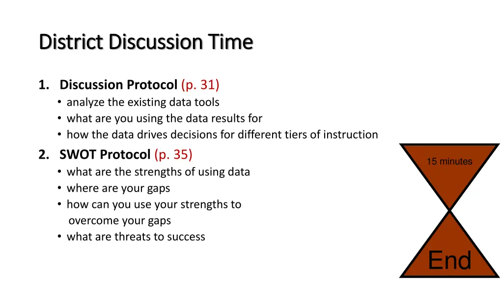 district discussion time district discussion time