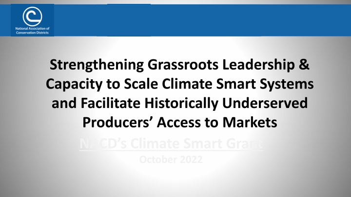 strengthening grassroots leadership capacity