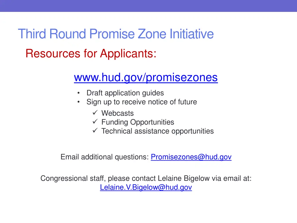 third round promise zone initiative resources