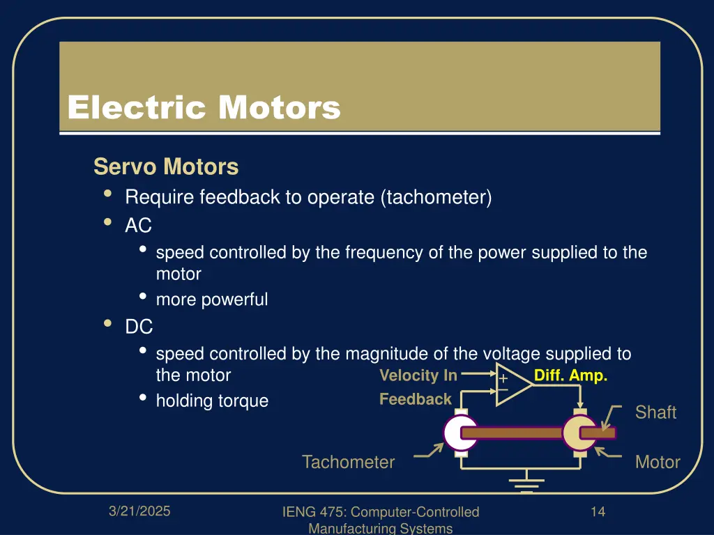 electric motors 1