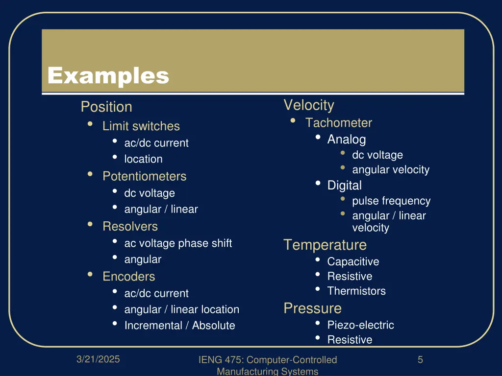examples