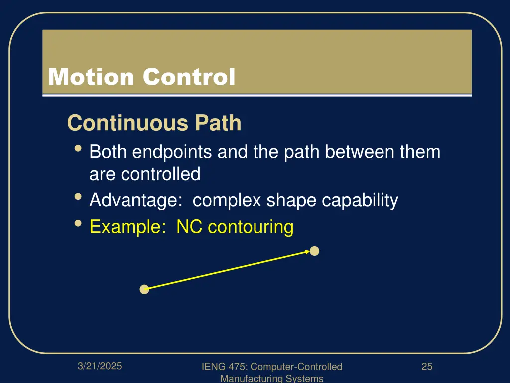 motion control 8