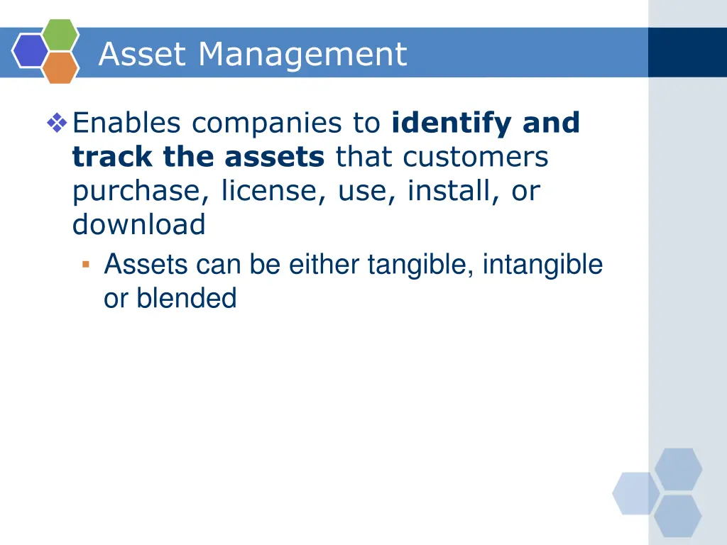 asset management