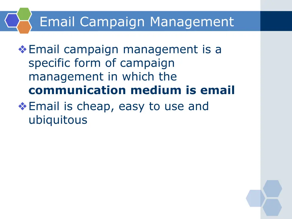email campaign management