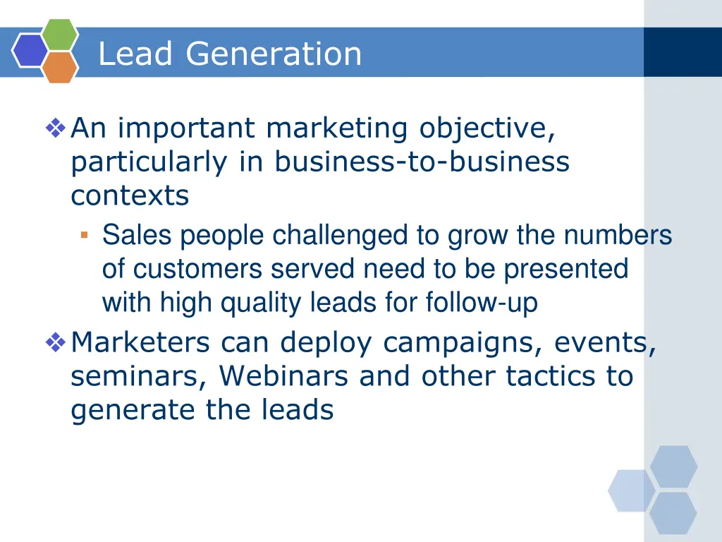 lead generation