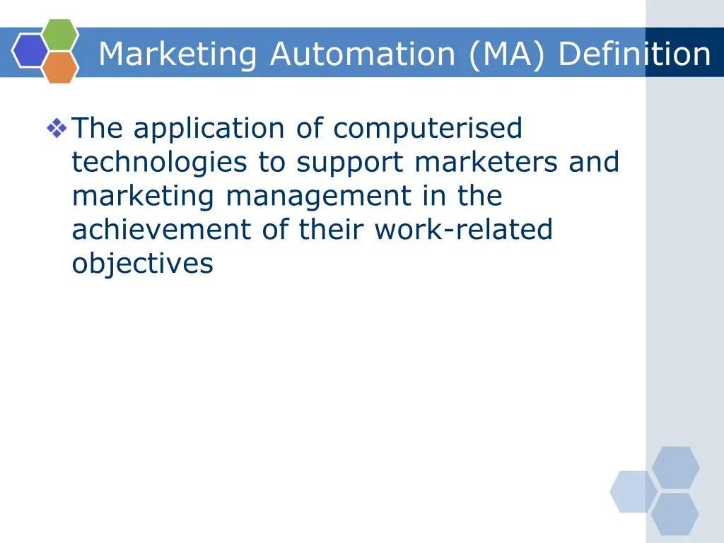 marketing automation ma definition