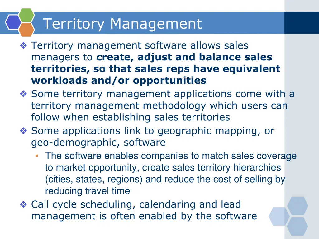 territory management
