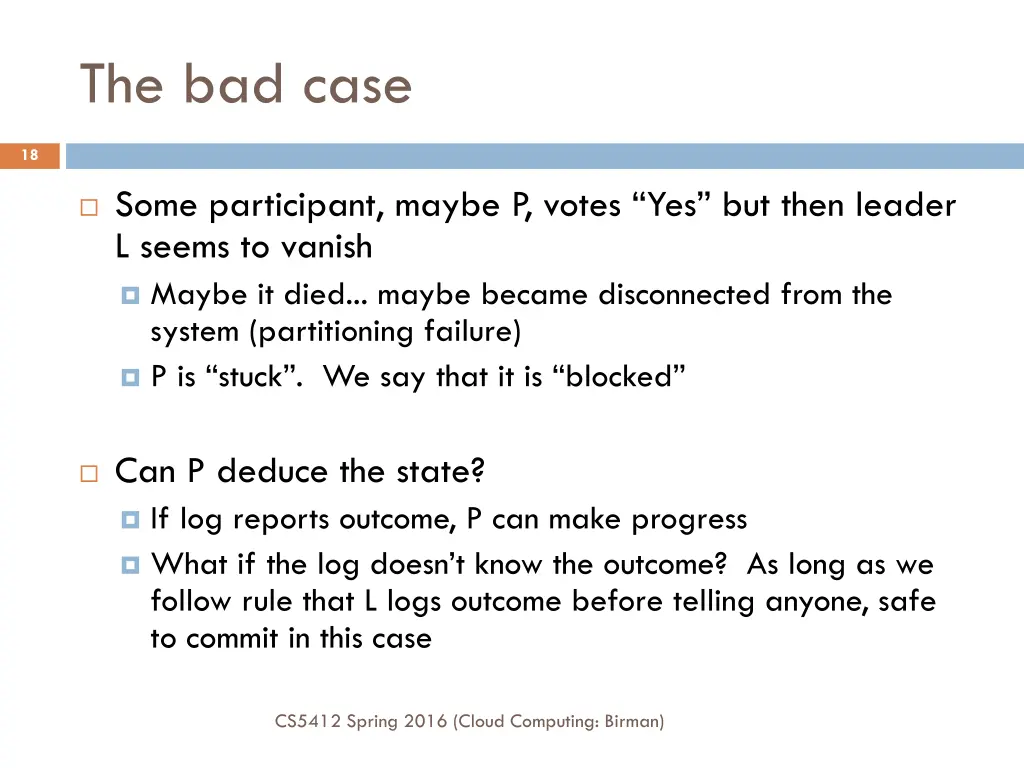 the bad case