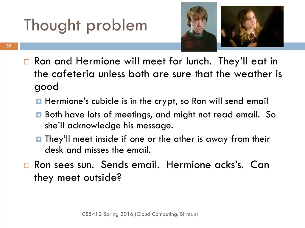 thought problem
