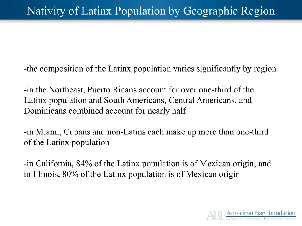 ajd mid career satisfaction nativity of latinx