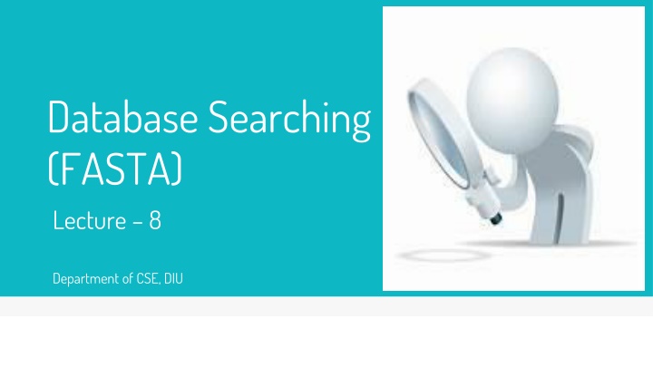 database searching fasta lecture 8