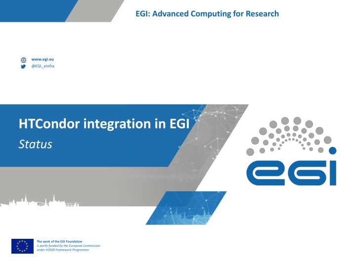 egi advanced computing for research