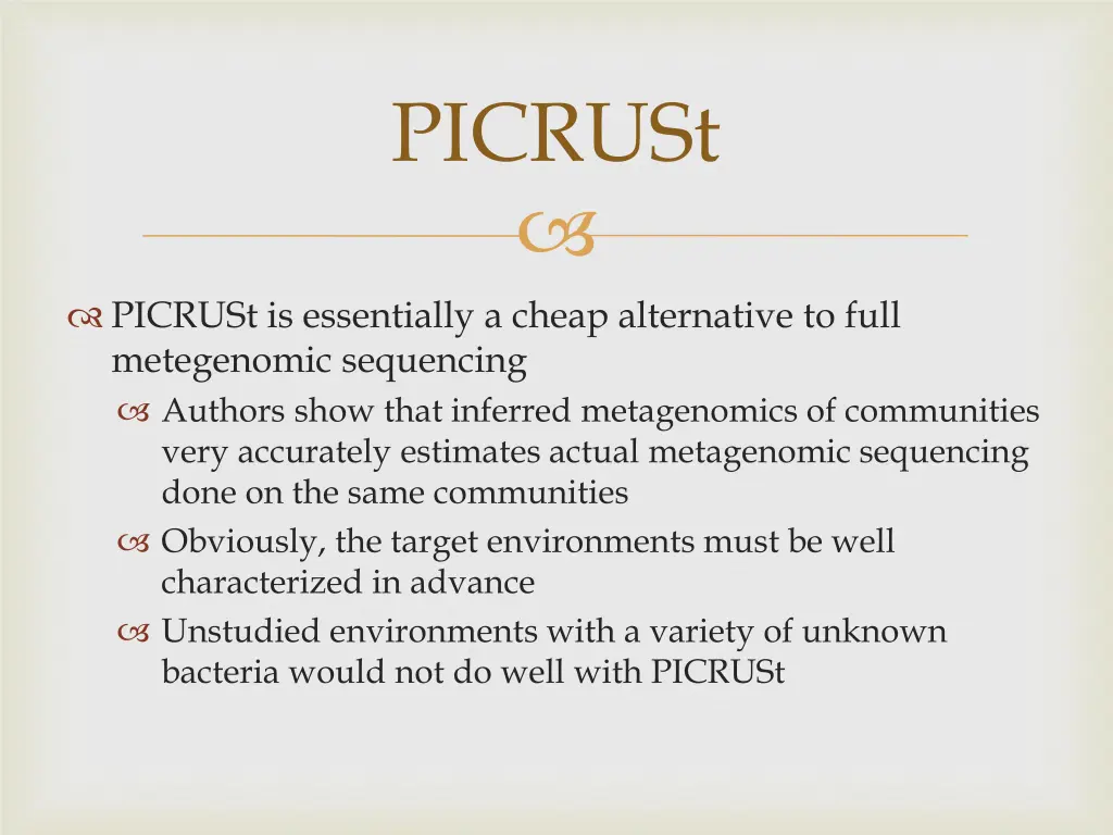 picrust 1