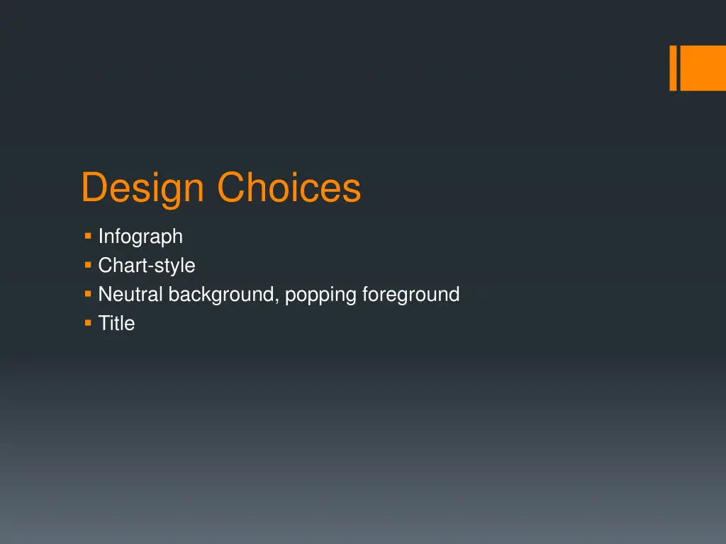 design choices