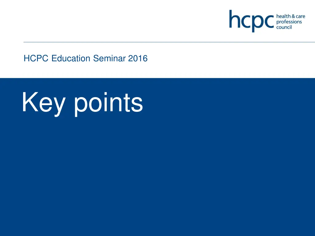 hcpc education seminar 2016 7