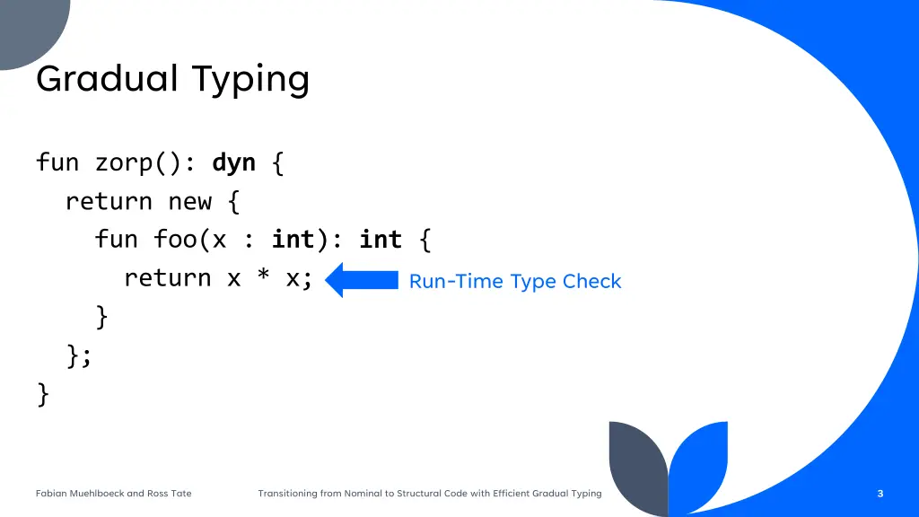 gradual typing 1