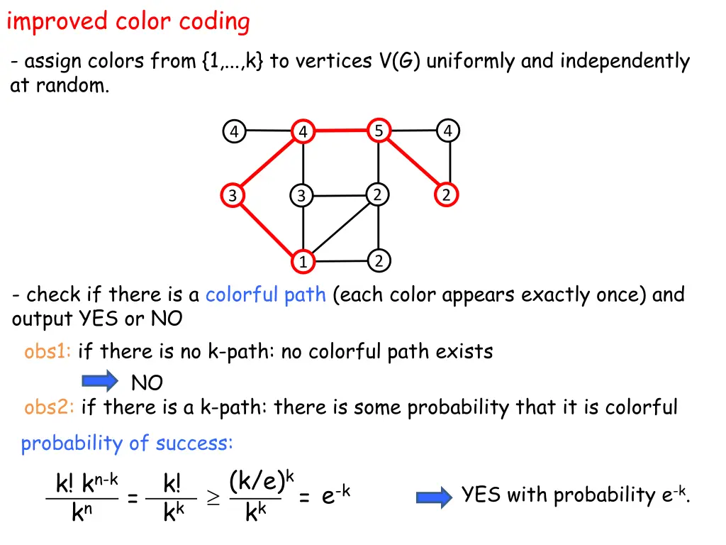 improved color coding
