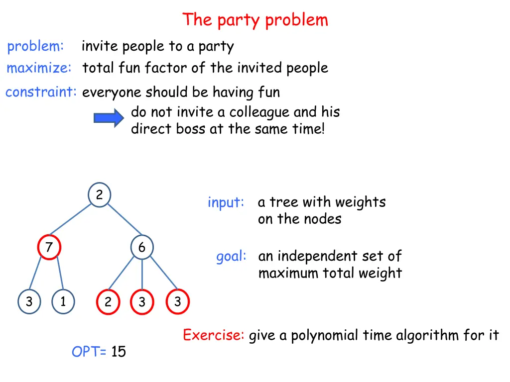 the party problem 1