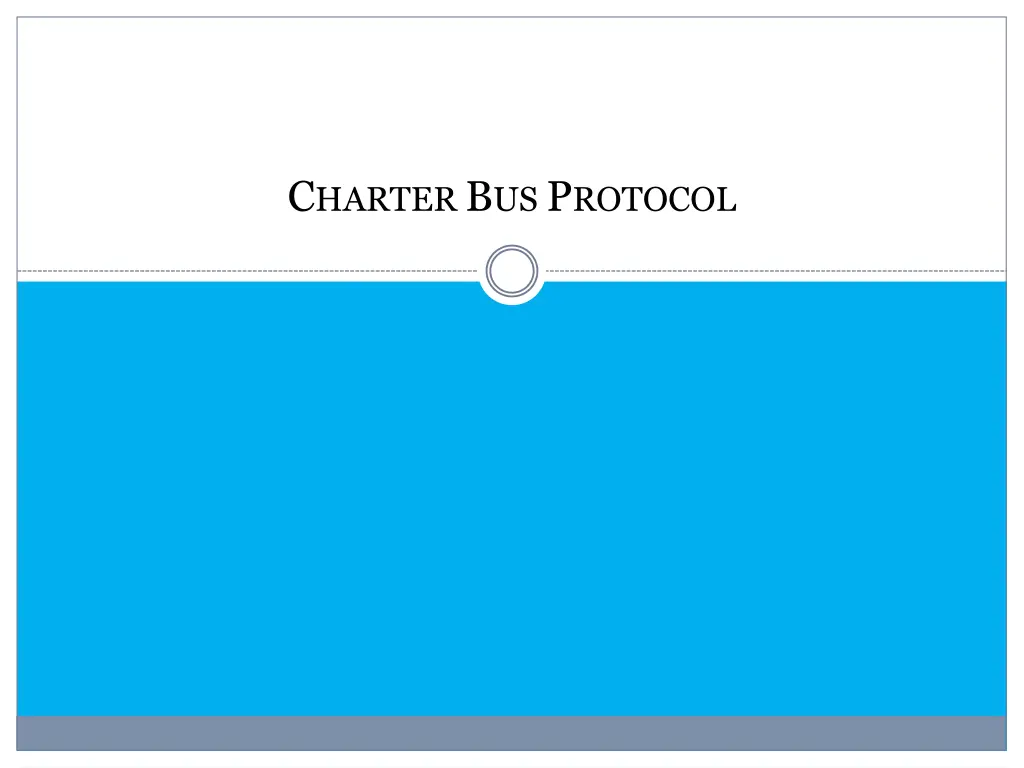 c harter b us p rotocol