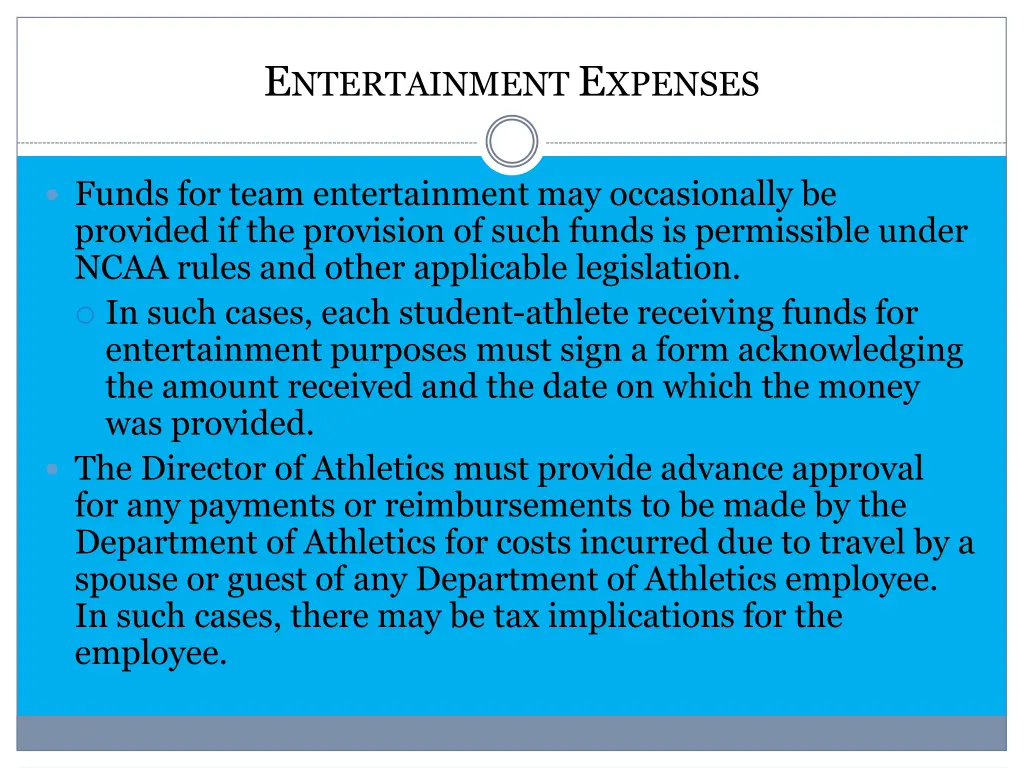 e ntertainment e xpenses 1