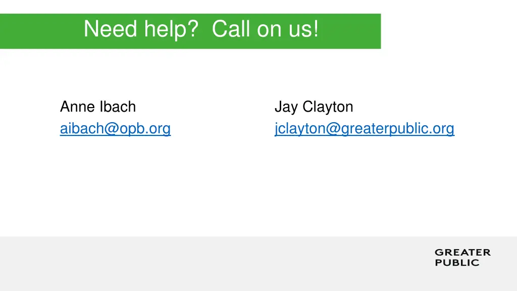 need help call on us