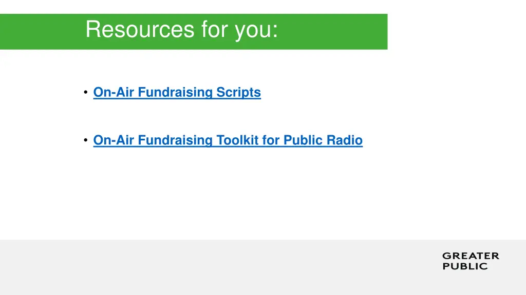 resources for you